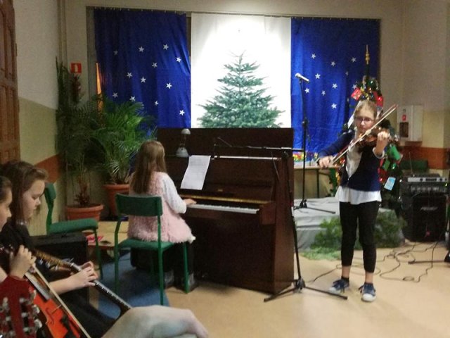 Koncert kolęd w SP1